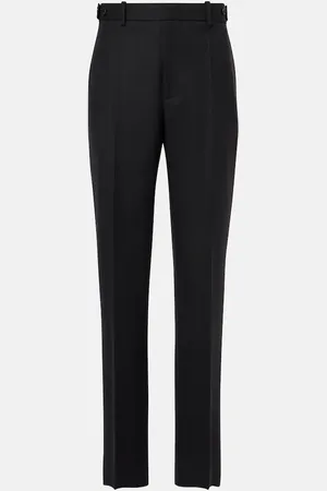 Bottega Veneta Pantalones tapered de lana