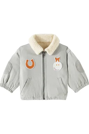 Stella McCartney Bebé - chaqueta de algodón estampada