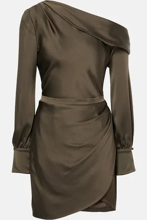 Simkhai Vestido corto Cameron de satén