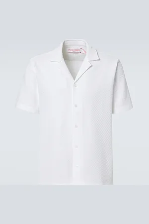 Orlebar Brown Camisa bowling Maitan de algodón