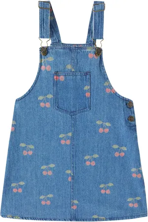 Konges Sløjd Konges Sløjd Vestido Margot de denim estampado