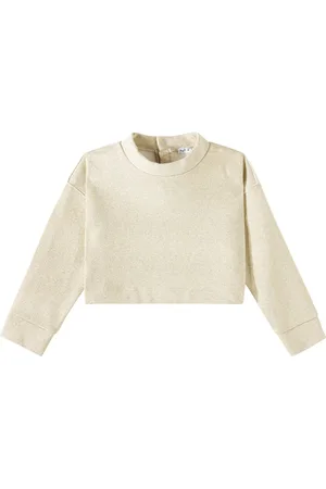 Il gufo Camisa de lamé de mezcla de algodón