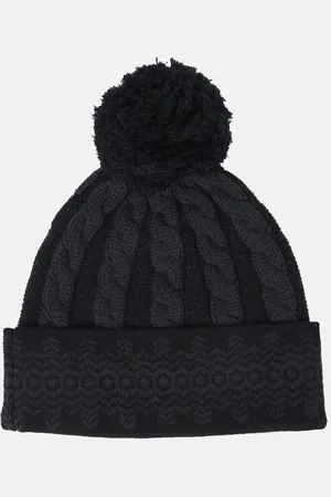 Perfect Moment Gorro trenzado Bobble de lana