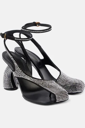 DRIES VAN NOTEN Salones de piel adornados