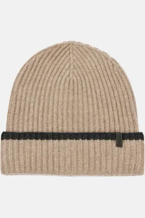 Brunello Cucinelli Gorro acanalado de cachemir