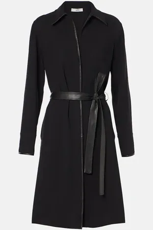 Vince Vestido midi con cinturón