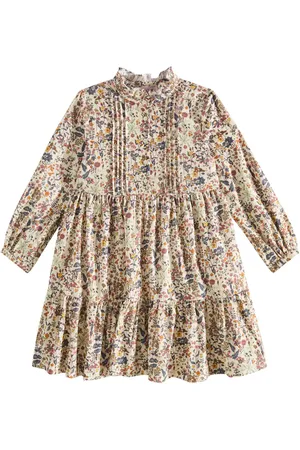 BONPOINT Vestido Gwyneth de pana de algodón