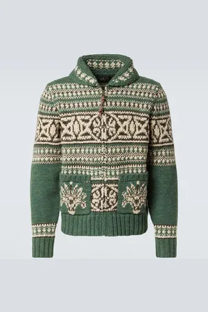 Ralph Lauren Cárdigan de lana en jacquard con cremallera