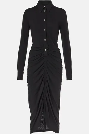 Marant Etoile Vestido polo acanalado Ivalia