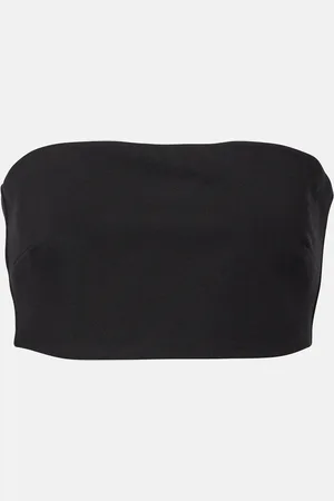 Staud Crop top Palladium sin tirantes