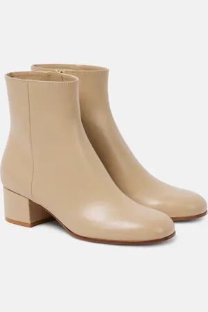 Gianvito Rossi Botines Joelle 45 de piel
