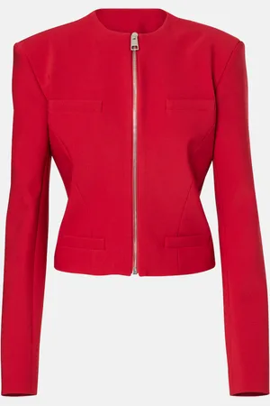 The Attico Chaqueta de crepé