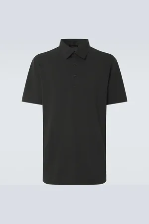 Loro Piana Polo de piqué de algodón