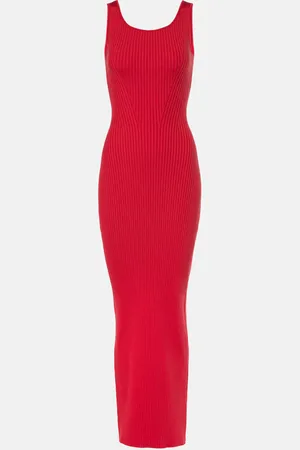 Fforme Vestido largo Davian de mezcla de seda