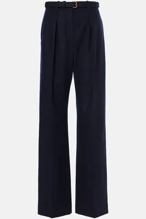 Loro Piana Pantalones anchos Edward de lana y cachemir