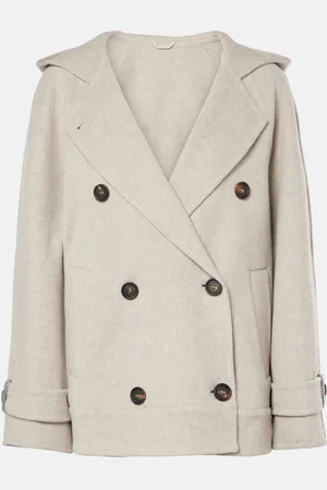 Brunello Cucinelli Chaqueta de lana y cachemir