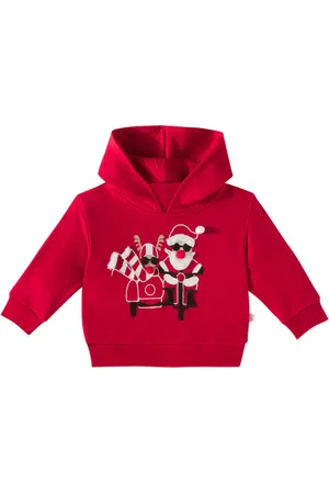 Il gufo Bebé - sudadera de algodón estampada