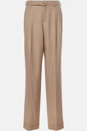 Ralph Lauren Pantalones rectos Stamford de lana
