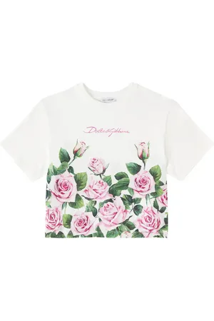 Dolce & Gabbana Camiseta de algodón floral