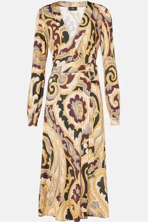 Etro Vestido midi estampado