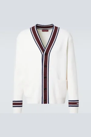 Gucci Cárdigan de lana en intarsia