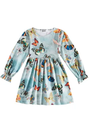 Molo Vestido Camie de mezcla de algodón estampado