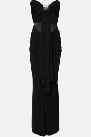 CHRISTOPHER ESBER Vestido de fiesta drapeado Disconnect Stone
