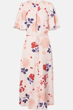 Erdem Vestido camisero floral