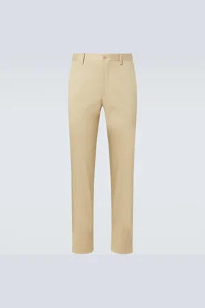 Etro Pantalones chinos de sarga de algodón