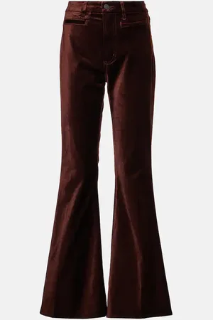 Citizens of Humanity Pantalones flared de terciopelo