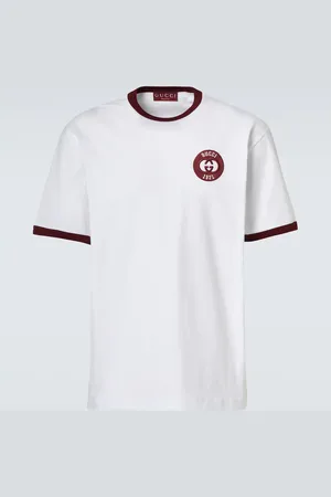 Gucci Camiseta de algodón con bordado