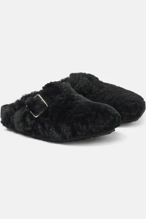 Birkenstock Zuecos Boston de borrego