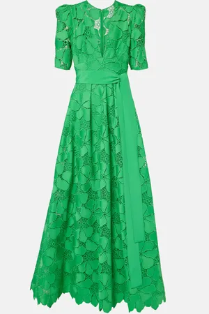 Elie saab Vestido de fiesta de macramé