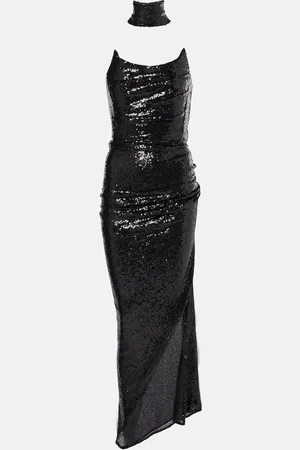MATICEVSKI Vestido de fiesta fruncido Exhilarate