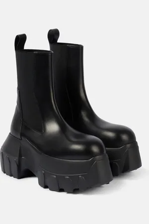 Rick Owens Botas Chelsea Mega Bumper Beatle de piel