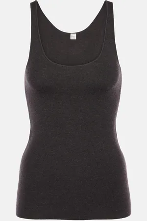 Totême Tank top de mezcla de lana