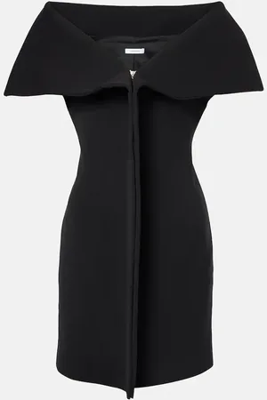 Givenchy Vestido corto drapeado