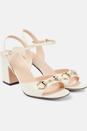 Gucci Sandalias Horsebit de piel