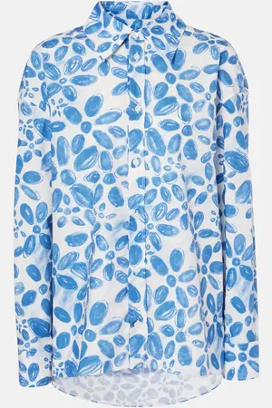 Marni Camisa de algodón estampada