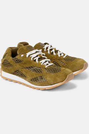 Bottega Veneta Zapatillas Orbit de malla con ante