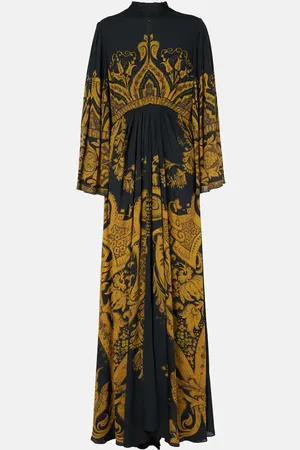 Etro Vestido de fiesta de crepé estampado