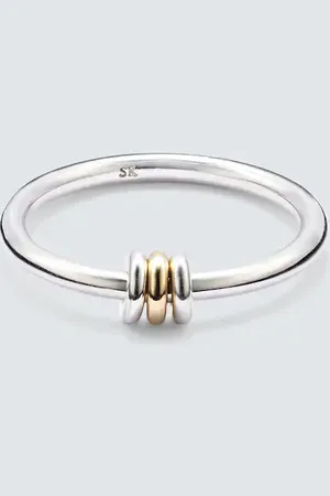 SPINELLI KILCOLLIN Anillo Sirius de plata de ley y de oro de 18 ct