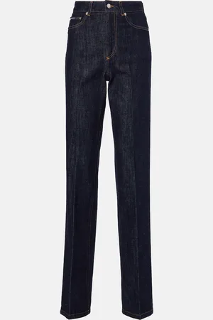 Dolce & Gabbana Jeans rectos de tiro alto