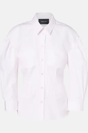 Simone Rocha Camisa corsé de algodón