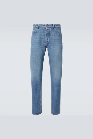 Bottega Veneta Jeans rectos de tiro medio