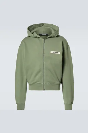 Jacquemus Sudadera Le Hoodie Gros Grain Zippé