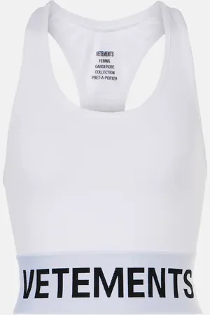 Vetements Top deportivo con logo