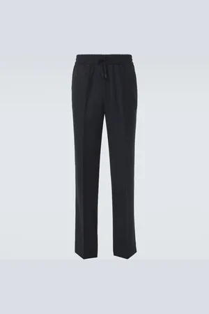 BRIONI Pantalones rectos Asolo de sarga de lana