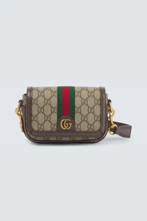 Gucci Bolso cruzado Ophidia Mini de lona GG