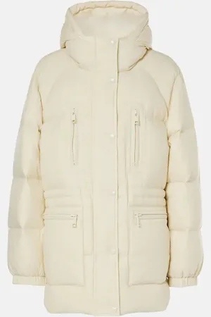 YVES SALOMON Chaqueta de plumas con borrego